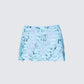 Rosalind Green Embellished Mini Skirt