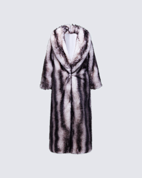 Lakeisha Oversized Faux Fur Coat – FINESSE