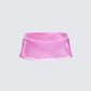 Naijah Pink Metallic Tankini Bottom