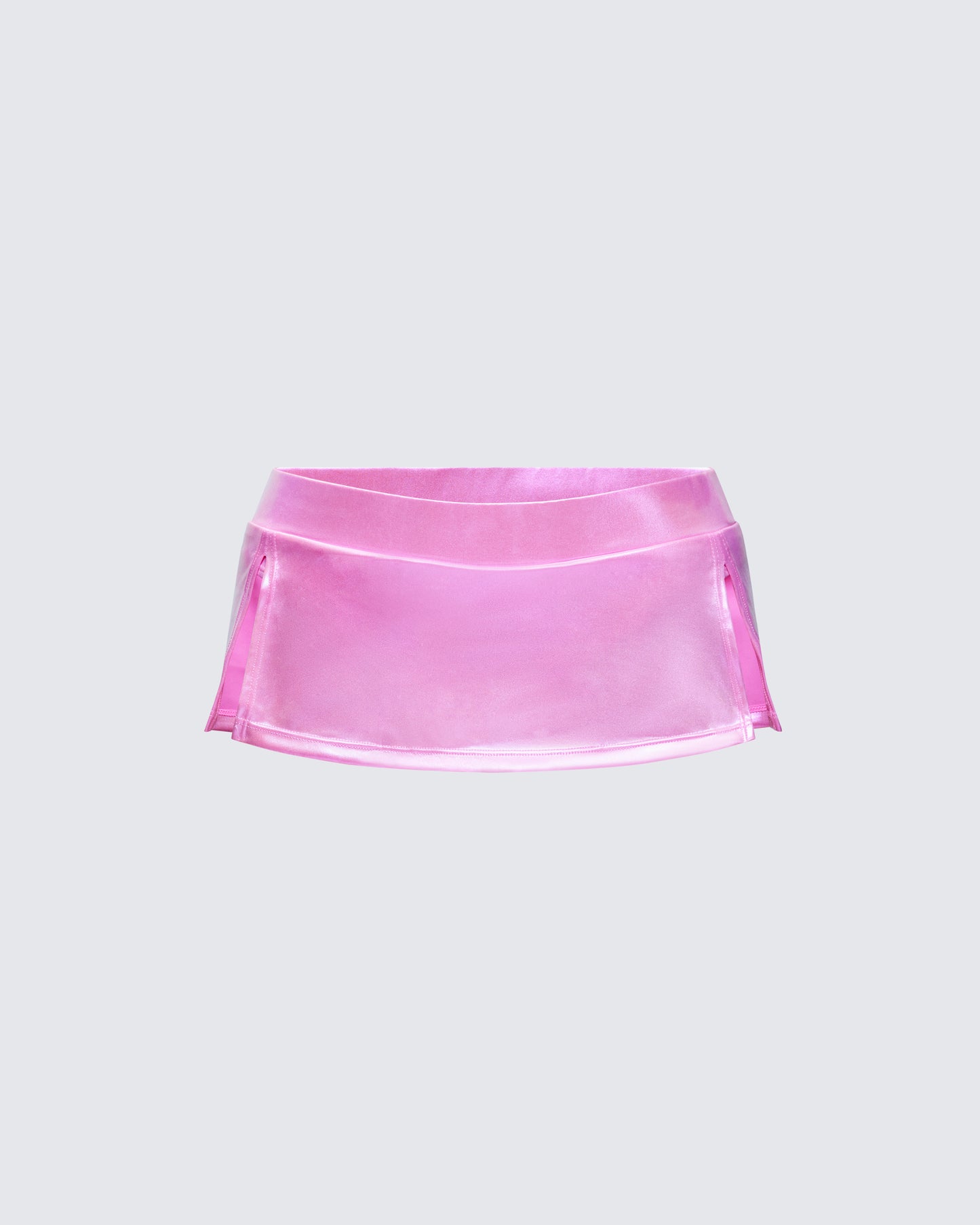 Naijah Pink Metallic Tankini Bottom