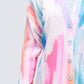 Omie Multi Print Distressed Cardigan