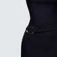 Pamela Black Belted Dress