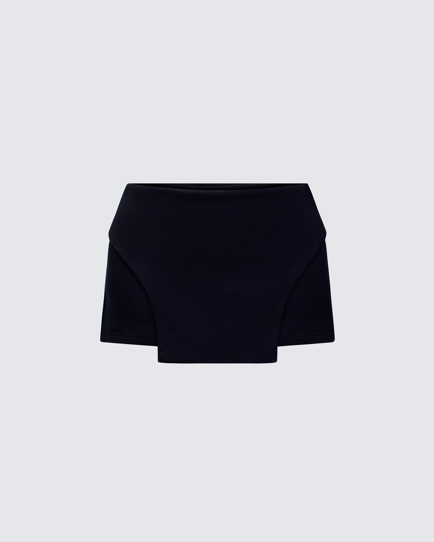 Shiloh Black Jump Hem Mini Skirt