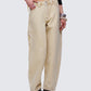 Finola Tan Washed Twill Handy Pant