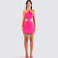 Florencia Hot Pink Mini Dress