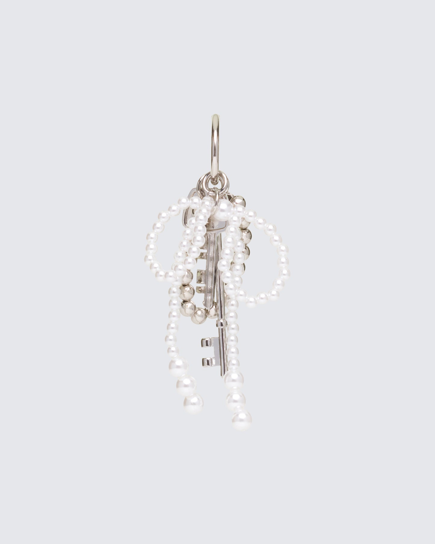 Silver shoulder bag – FINESSE