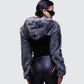 Genesis Black Vegan Hooded Jacket