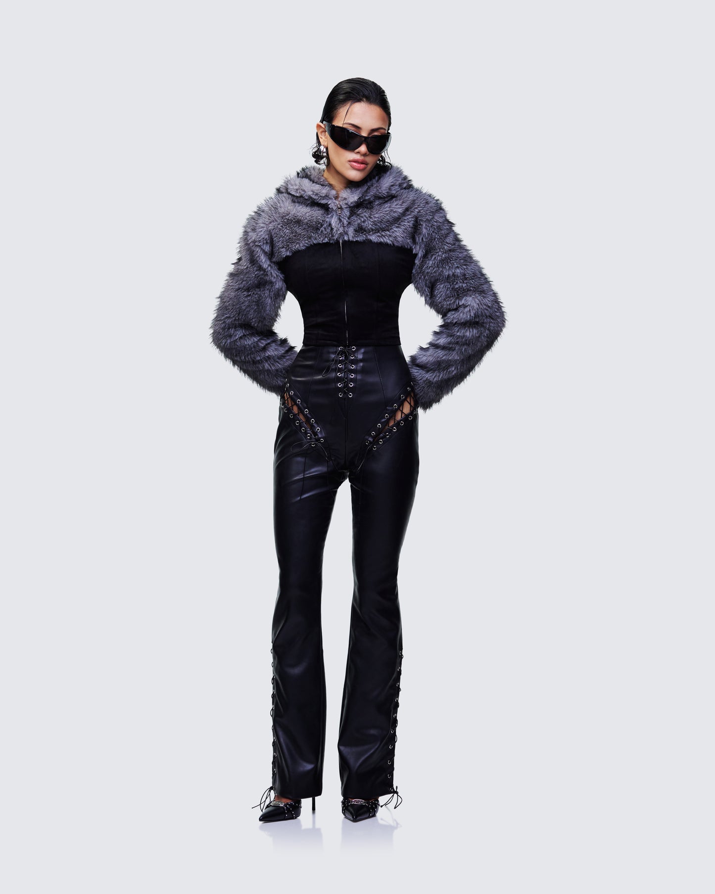 Genesis Black Vegan Hooded Jacket