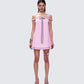 Giselda Pink Babydoll Mini Dress