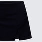 Gloria Black Crepe Mini Skort