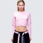 Habibah Pink Bow Detail Cardigan