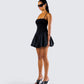 Hadley Black Bubble Mini Dress