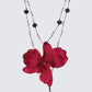 Purple necklace front view – FINESSE