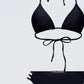 Halsey Black Bikini Set