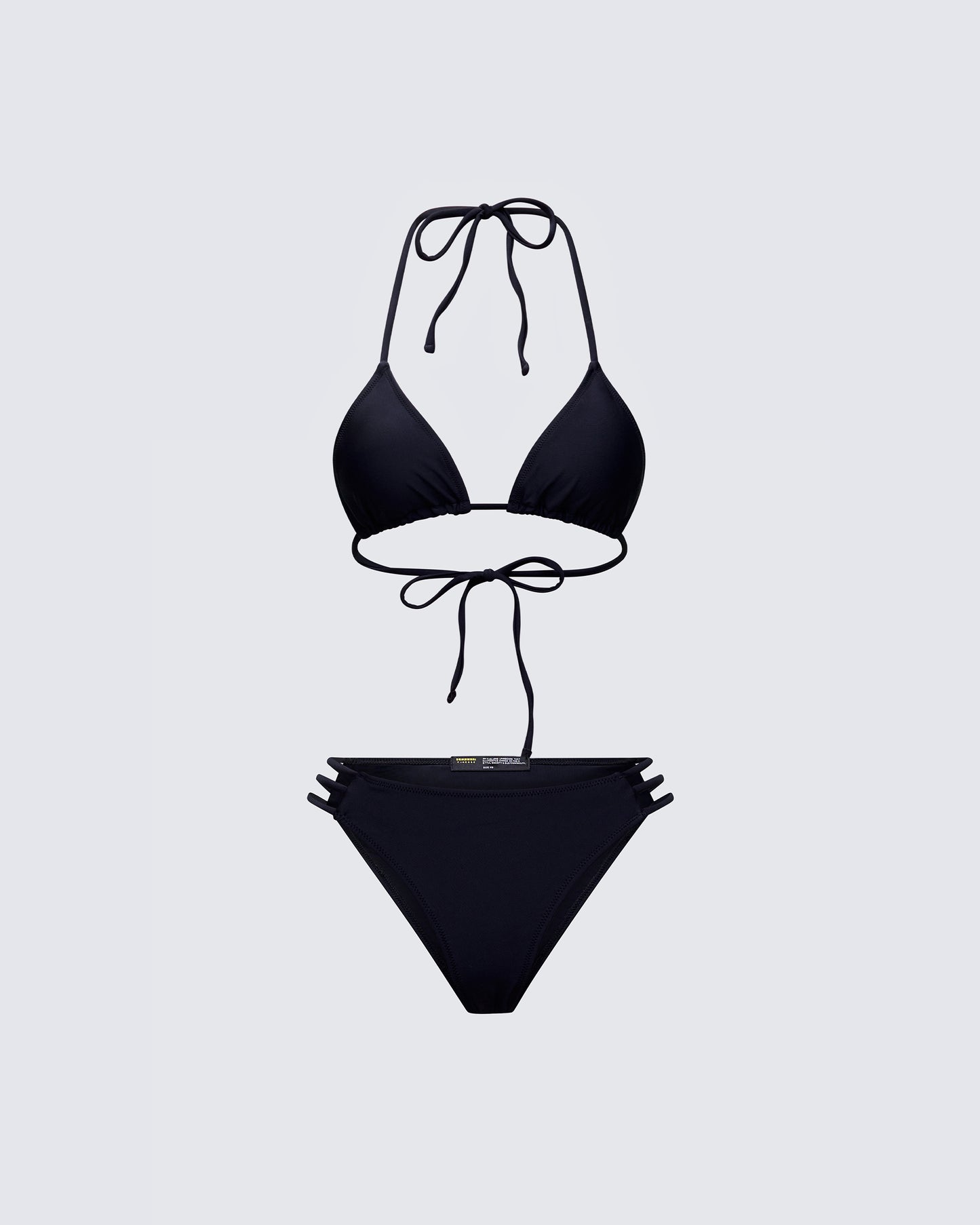 Halsey Black Bikini Set