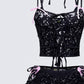 Halsey Black Lace Set