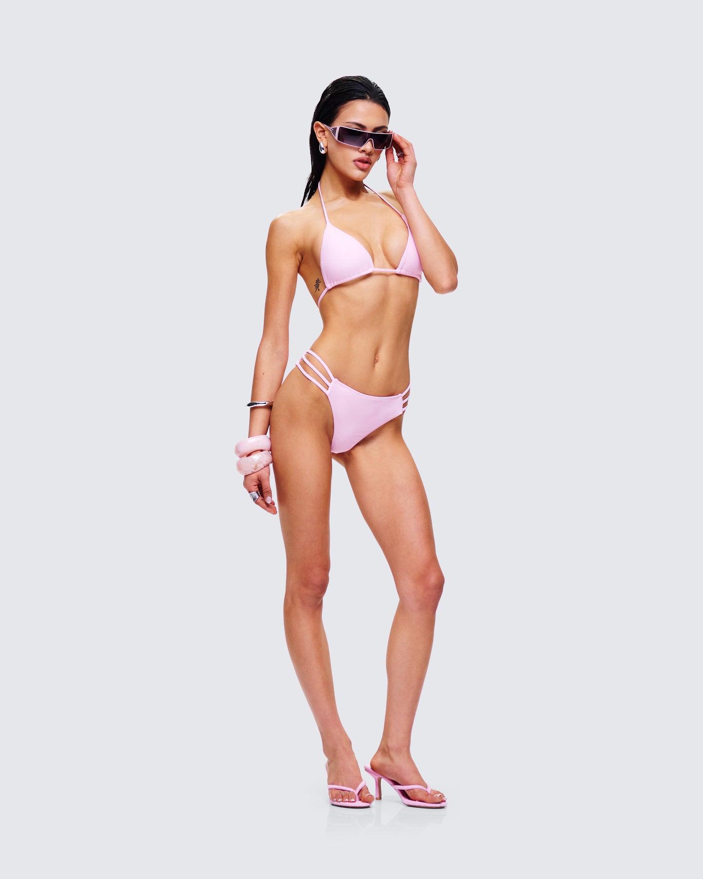 Halsey Pink Bikini Set