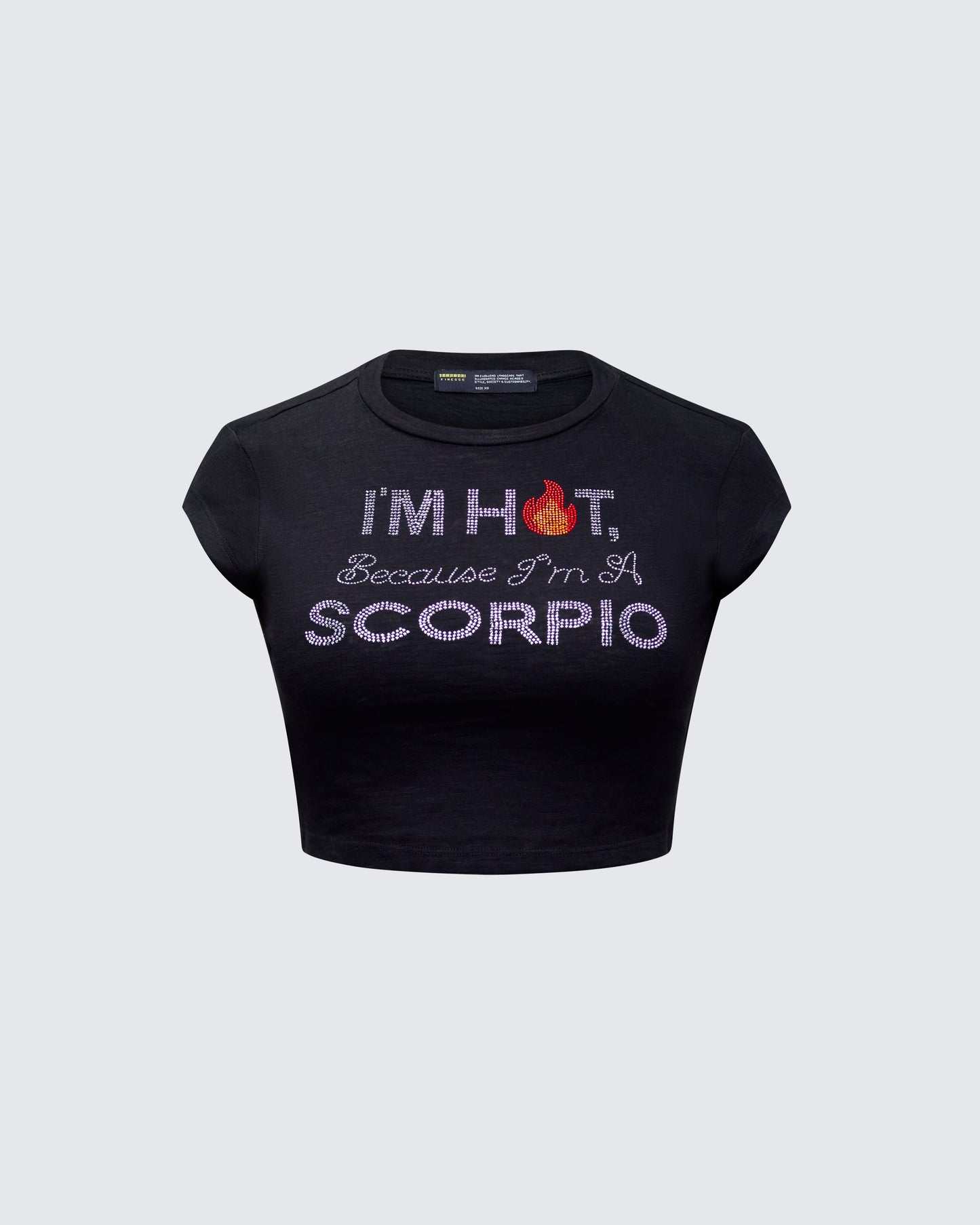 Haven Black Scorpio Graphic Top