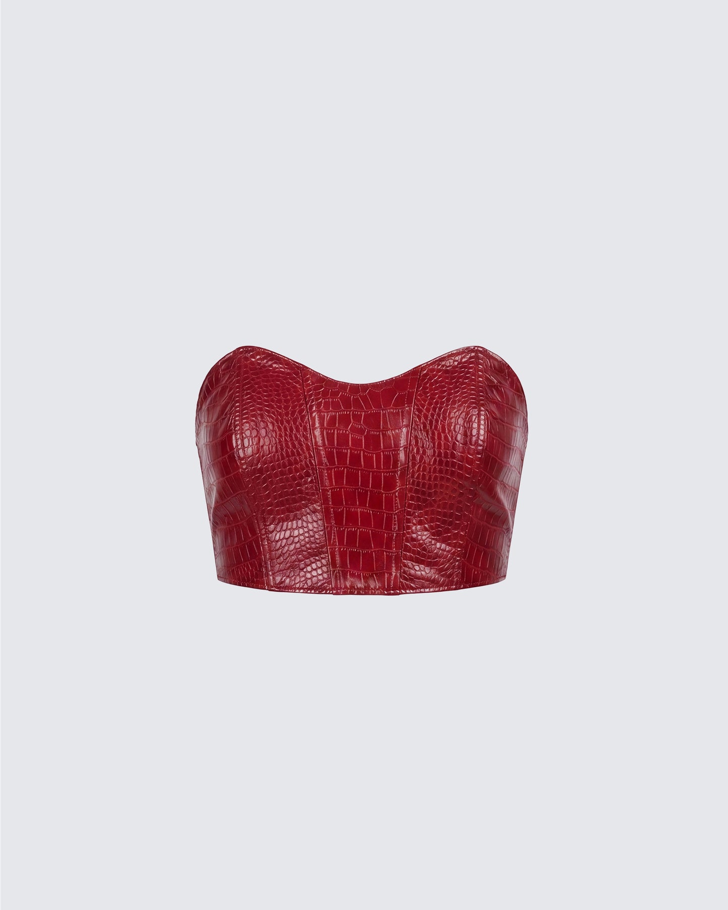Helena Croc Corset Top