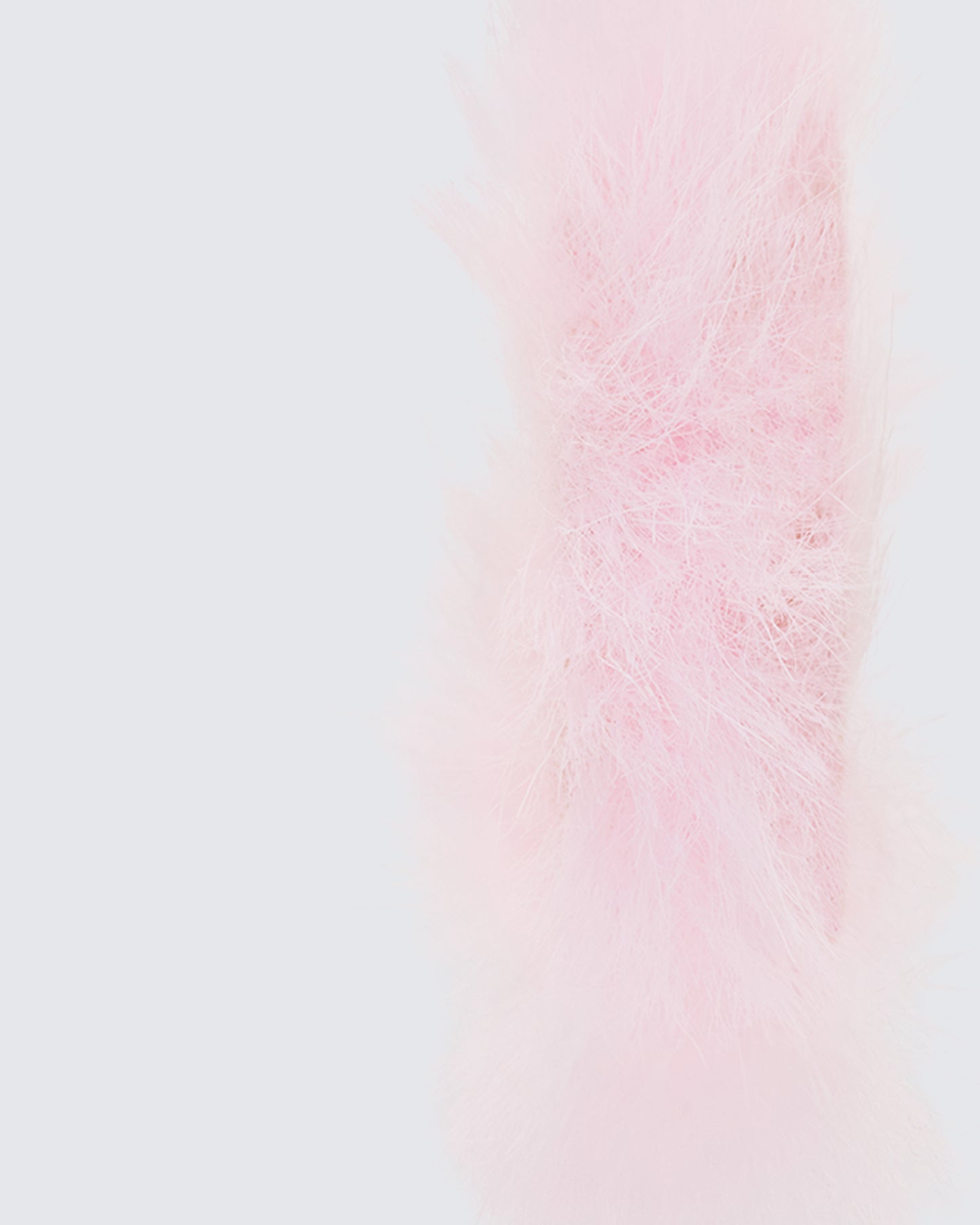 Pink earrings styled on model – FINESSE