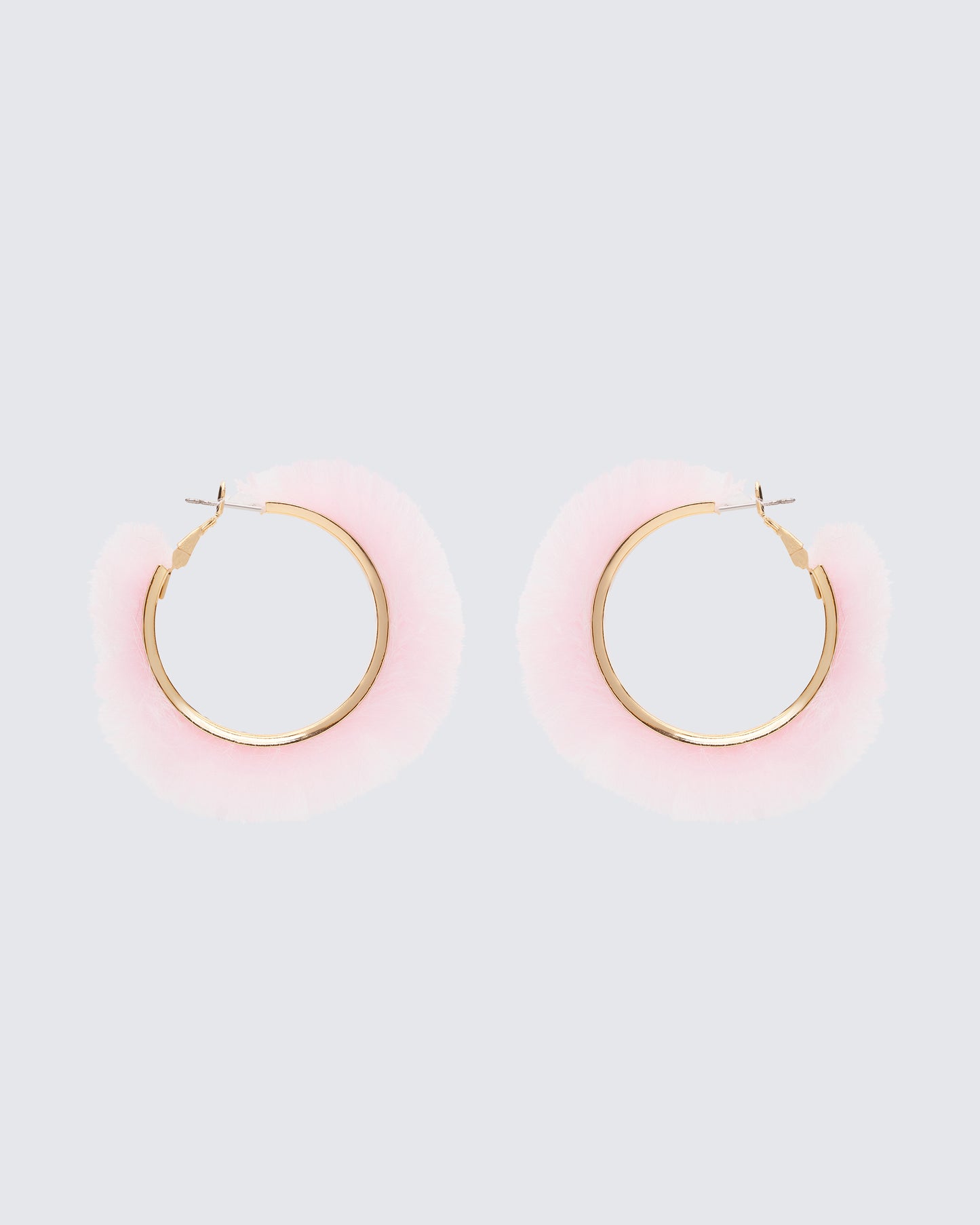 Pink earrings front view – FINESSE