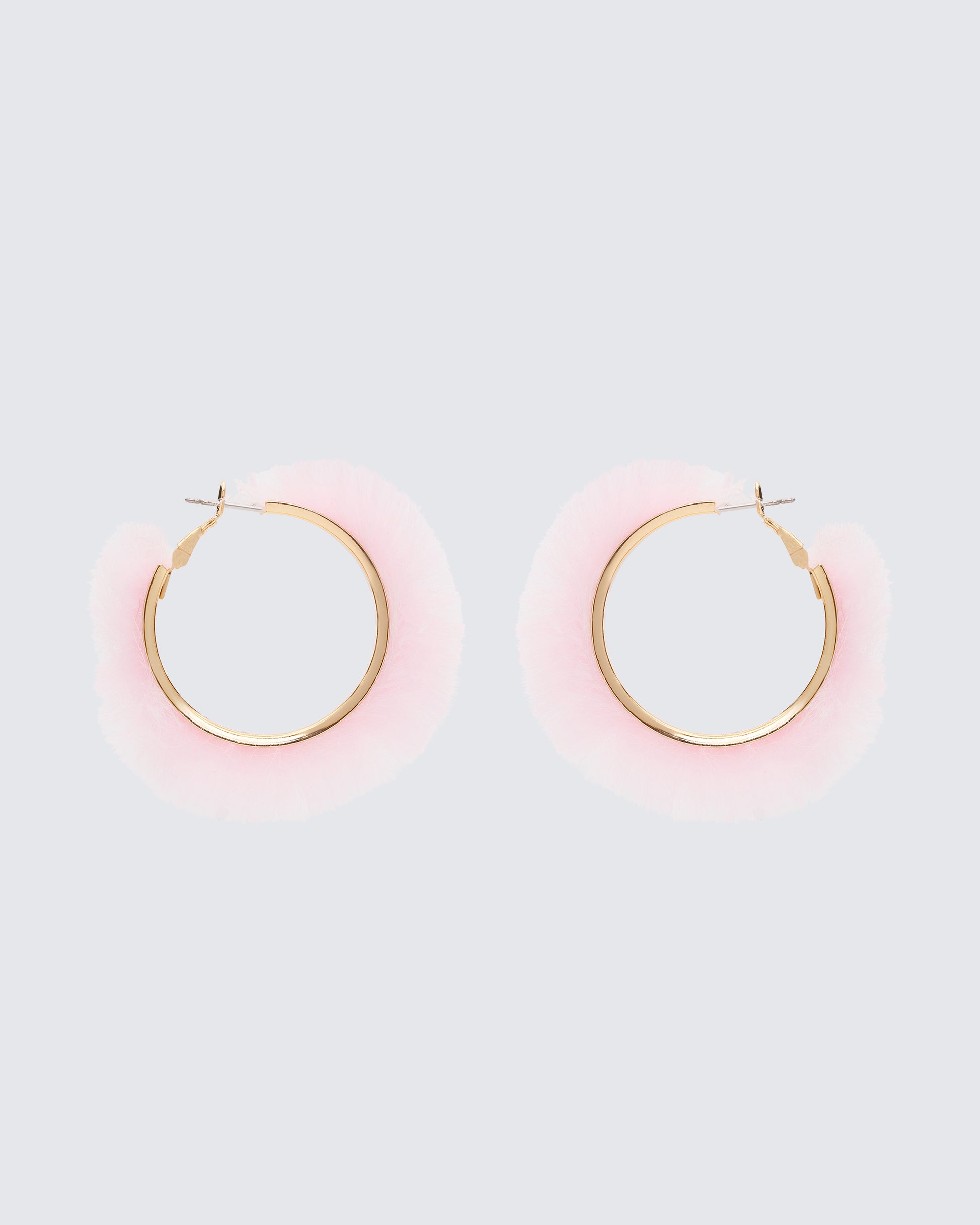 Pink earrings front view – FINESSE