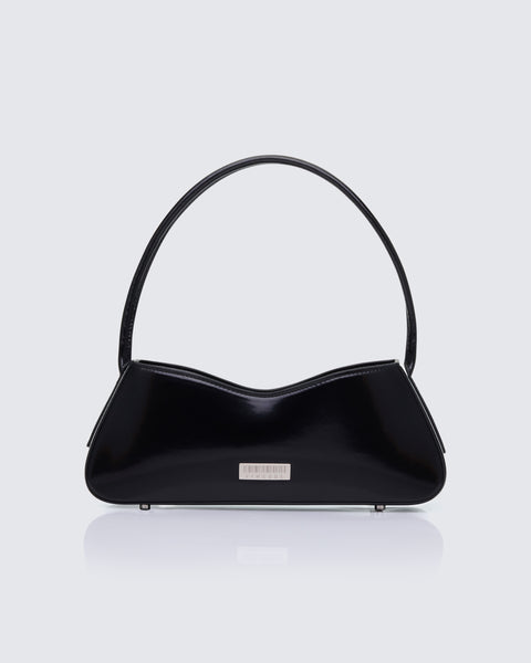 Icon Black 90's Shoulder Bag – FINESSE