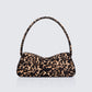 Icon Leather Leopard 90's Shoulder Bag