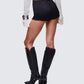 Imelda Black High Waist Short