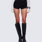 Imelda Black High Waist Short