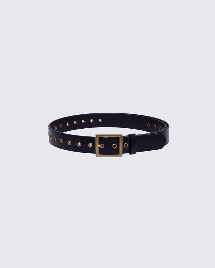 Isabeau Black Waist Belt