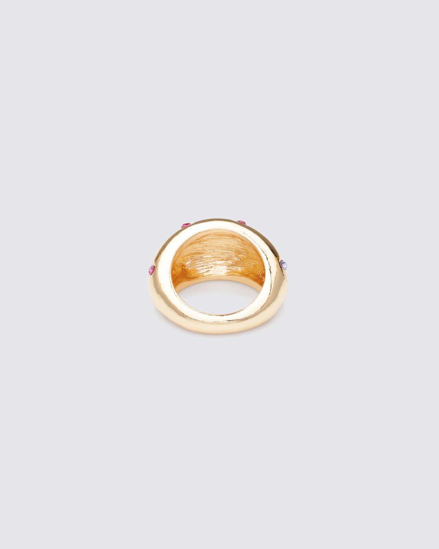 Iselin Gold Star Studded Ring