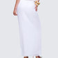 Isla Ivory Embroidered Maxi Skirt