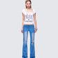 Isra Denim Set model front