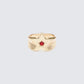 Iverra Gold Gemmed Star Ring