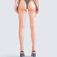 Izzy Olive Stripe Bikini Bottom