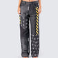 Jacko Printed Patchwork Pants