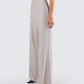 Jaelyn Beige Pinstripe Trouser