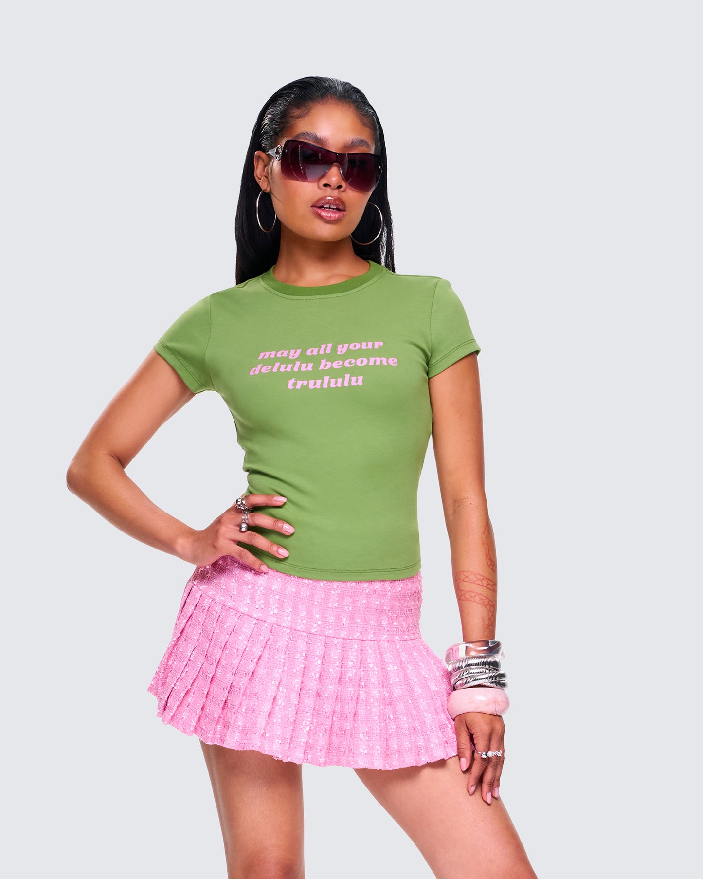 Jaidyn Green Graphic Tee