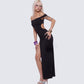 Janine Black Cut Out Maxi Dress
