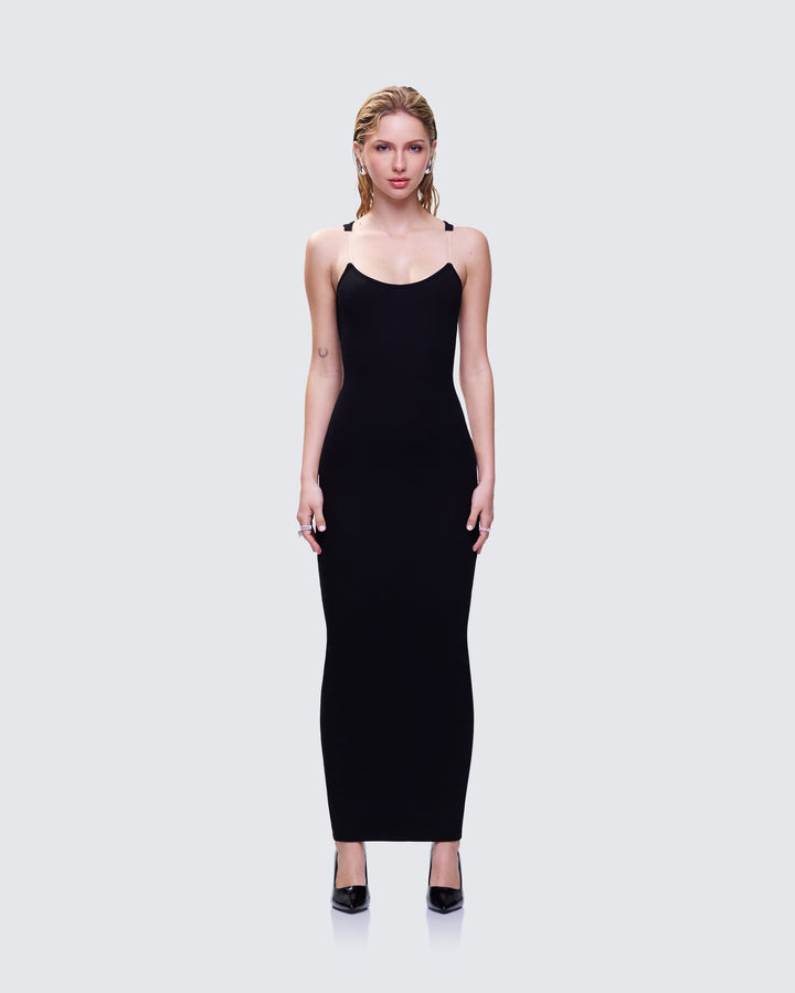 jasper black maxi dress House of Harlow 1960 x REVOLVE Jasper Silk Dress in Noir