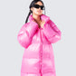 Jenny Shiny Oversized Puffer