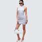 Jess Grey Mini Dress