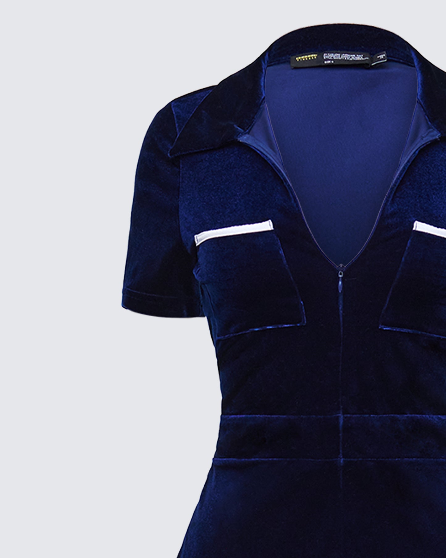 Joanna Navy Flared Jumpsuit