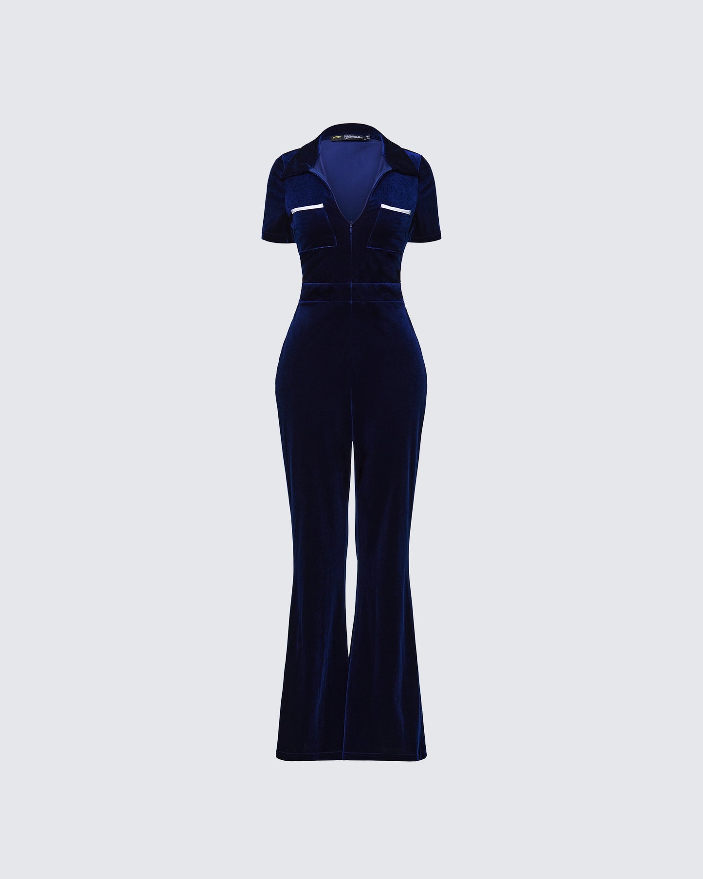 Joanna Navy Flared Jumpsuit