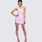 Jocelyn Pink Sequin Mini Dress
