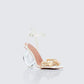 Jude Gold Seashell Charm Sandal