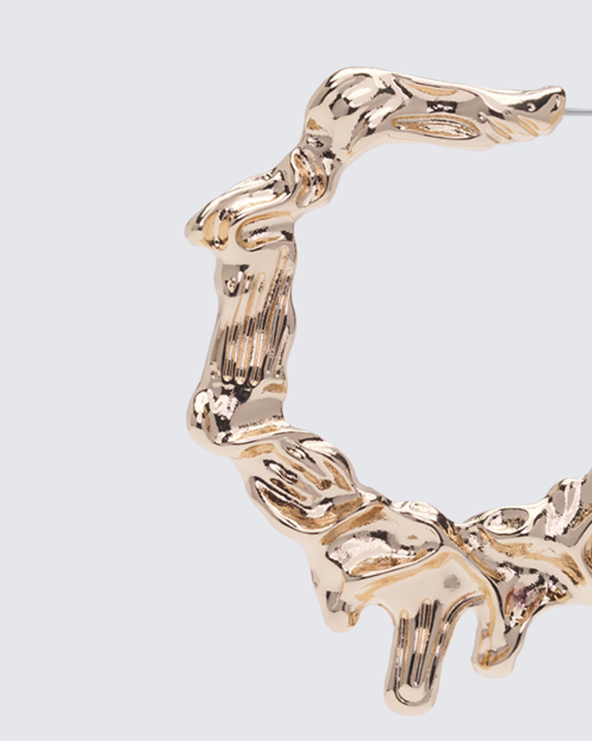 Women's gold jewelry front view – FINESSE