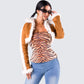 Juliana Tan Faux Shearling Jacket