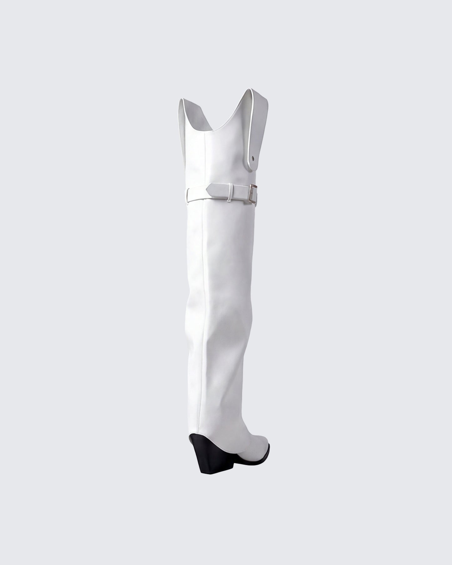 Jupiter – Weißer Cabrio-Stiefel